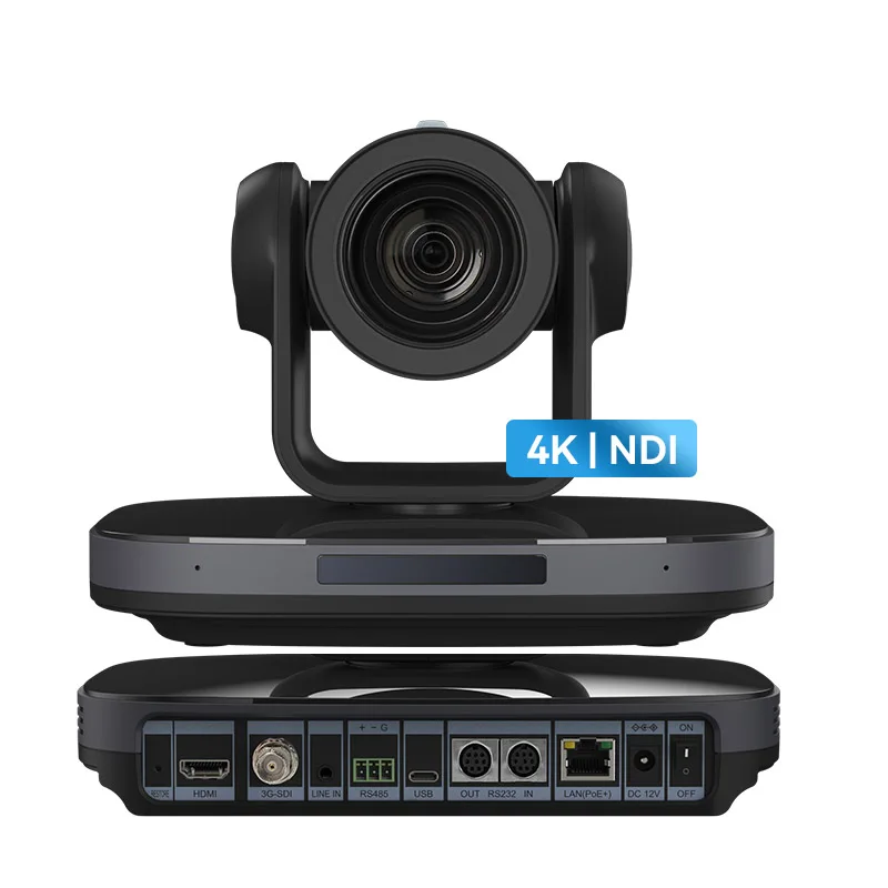 

4k UHD 20X Zoom 60fps Smooth PTZ Camera for Broadcasting Conferecning System SDI HDMI LAN USB3.0 Webcam POE Video Camera