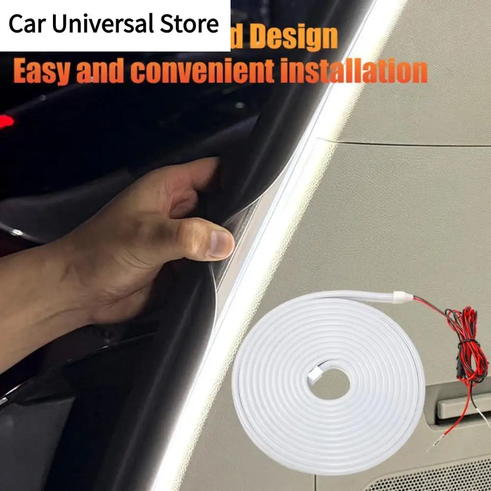 

LED Car Trunk Light Strip Trunk Ambient Light Interior Flexible Decoration Strip Light Waterproof Automatic On/Off D7S2