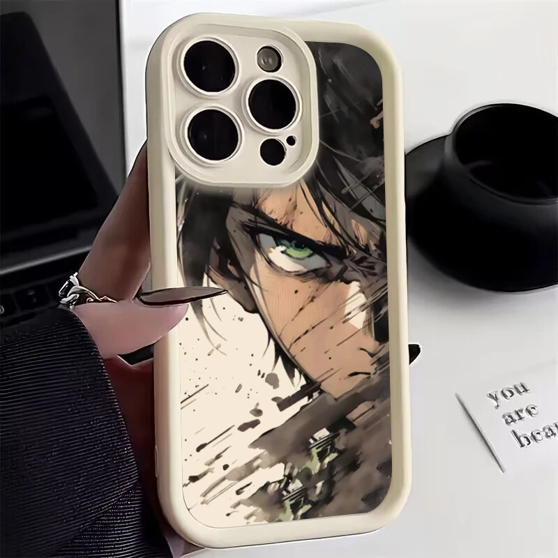 Splashing Ink Ancient Rhyme Character Phone Case for iPhone 11 12 13 14 15ProMax XSMax X XR 7/8plus bump solid silicone back