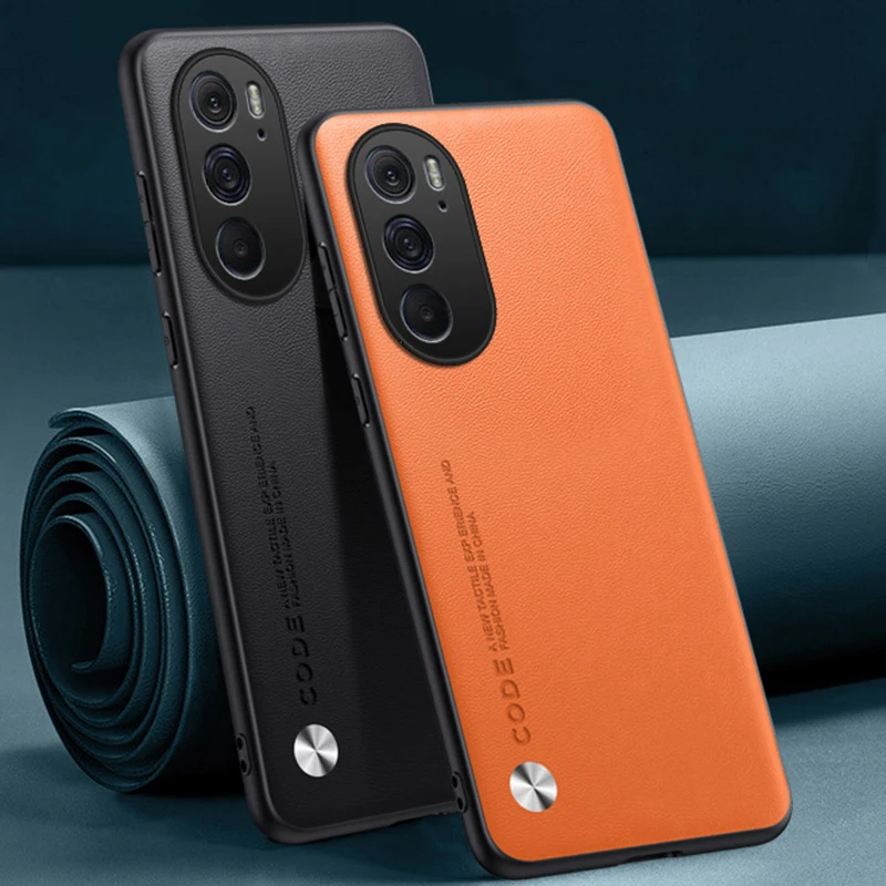 Funda de cuero PU de lujo para Motorola Edge 30 Pro, funda trasera de silicona, funda protectora para teléfono para Motorola Moto Edge Plus 2022 X30