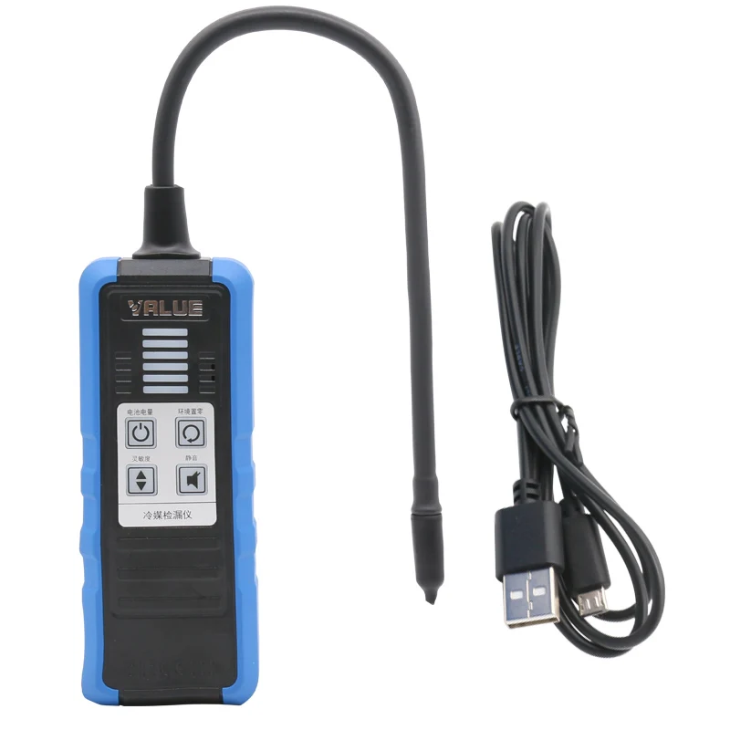 VML-1 Leak Detector R410a R32 Refrigerant Snow Refrigerator Air Conditioner Halogen Detector Original Probe