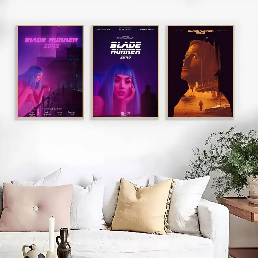 Movie B-Blade R-Runner 2049 Poster Canvas Painting Print For Home Living Room Bedroom Decorative Pictures