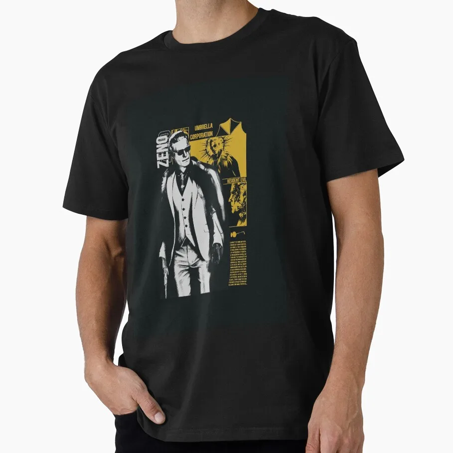 Zeno 0705 Horror Survival Game Resident Evil VideoGame Gift T shirt Unisex Gamer Tee Short Sleeve Graphic clothes S-6XL
