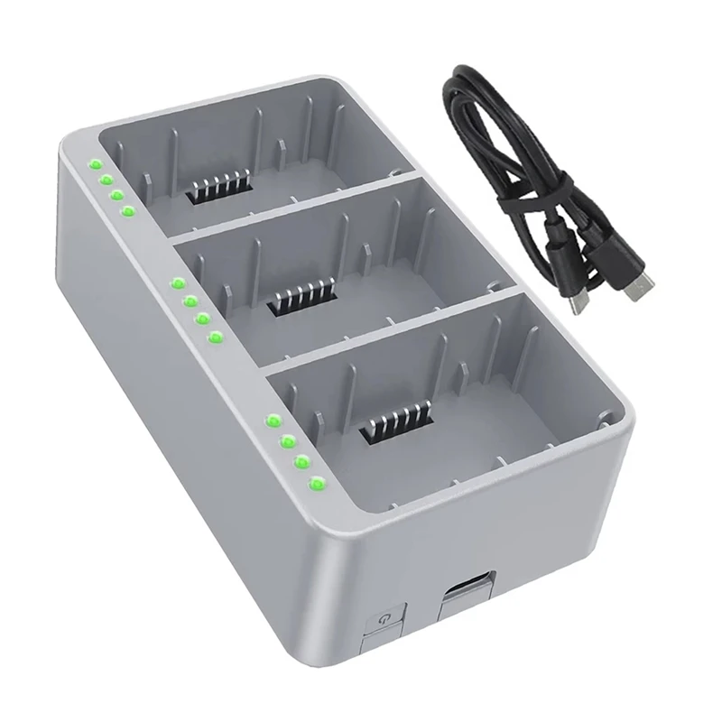 Three Channel Two-Way Charging Hub For DJI Mini 4 Pro And Mini 3 Pro Battery For Mini 3 Pro Battery Charger