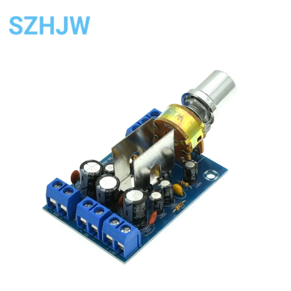 TEA2025B Mini Audio Amplifier Board Dual Stereo 2.0 Channel Amplifier Board For PC Speaker 3W+3W 5V 9V 12V CAR