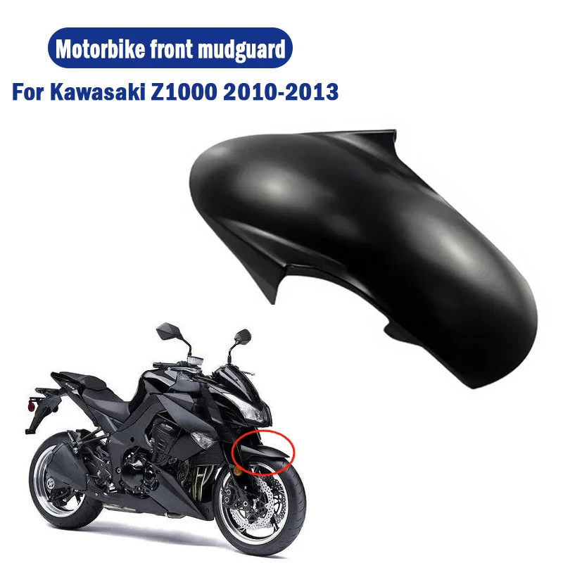 

Motorcycle Front Side Panel Fender Fork Cover Fairing Cowl Fairing Cowling Mudguard For KAWASAKI Z1000 2010 2011 2012 2013