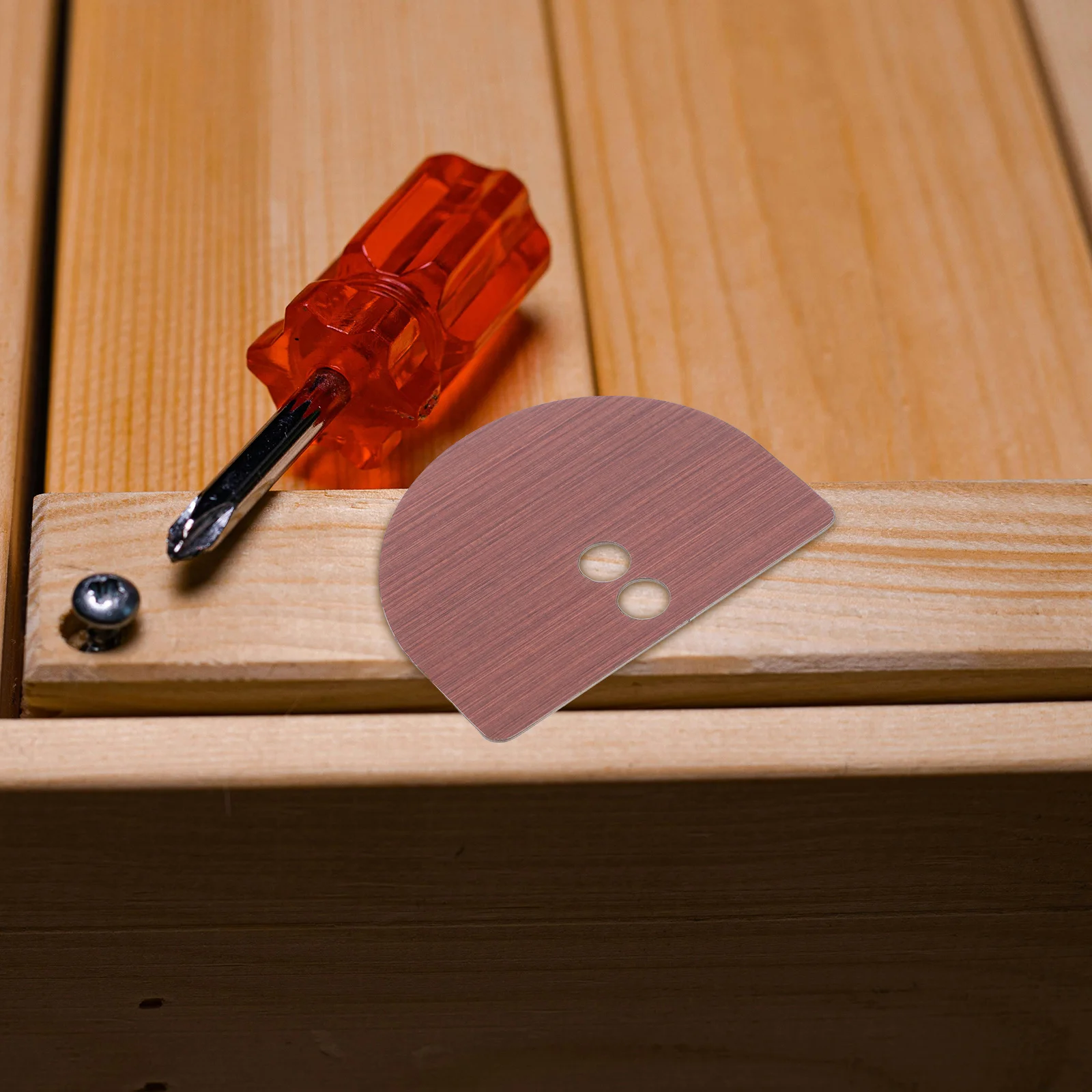 2 قطعة سبائك الزنك قفل الباب الذكي غطاء الطبق مكافحة سرقة حفرة مانع ل دخول بدون مفتاح باب أمان تعزيز حشو لوحة #5