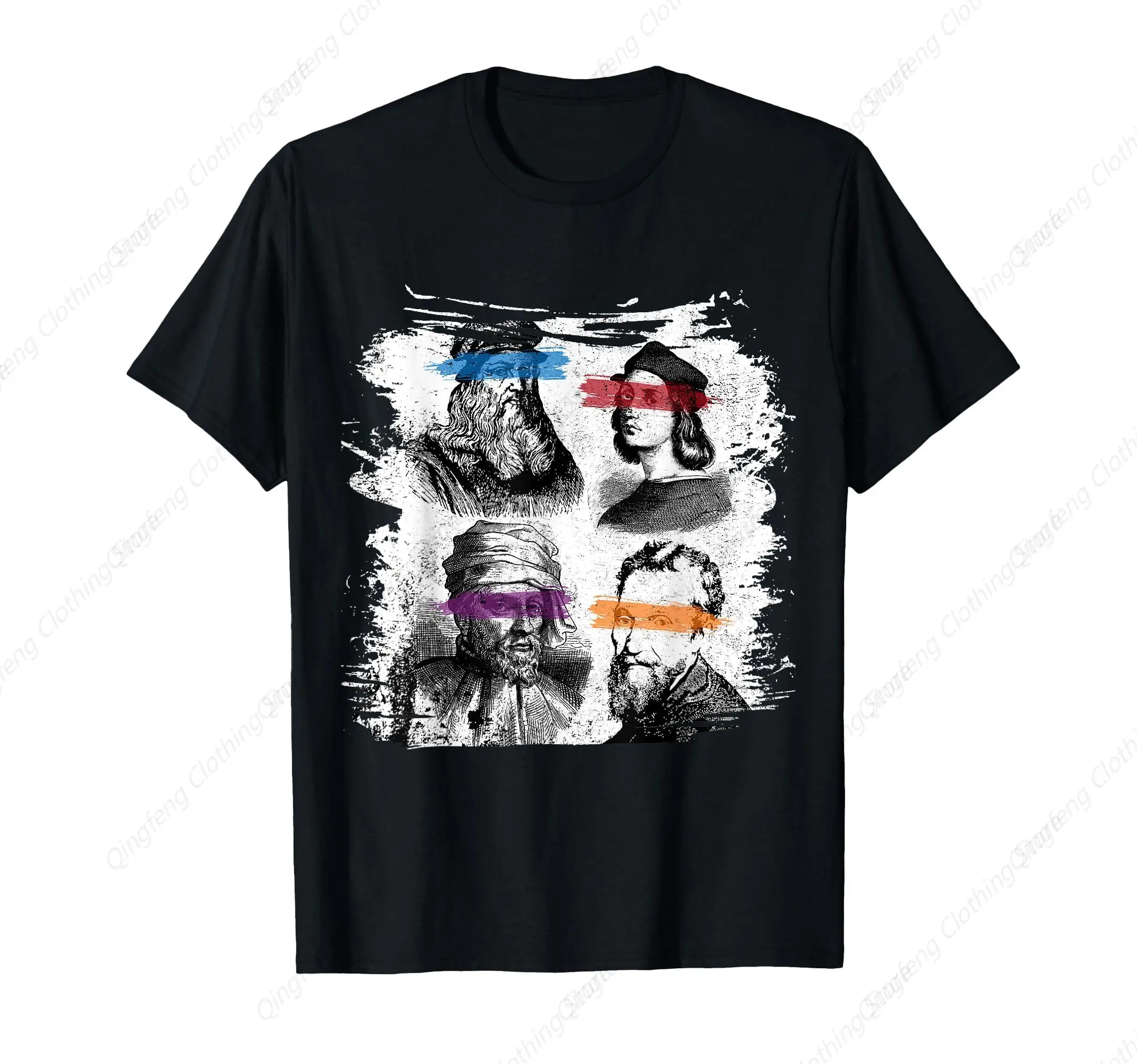 미술 르네상스 아티스트 드로잉 티셔츠, 미술 학생