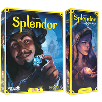 Splendor Board Game The Silk Road Expansion Explore Trading Posts & Compete For City Tiles Strategy Game