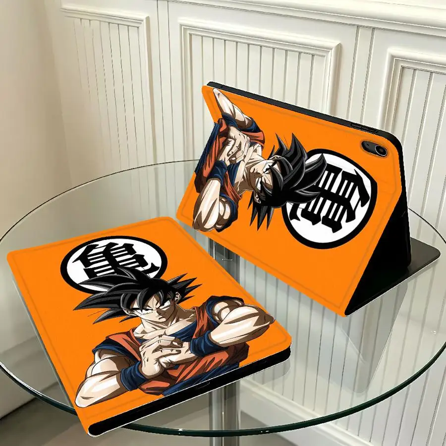 Cute Dragon Balls Goku With Pencil Holder Case for Xiaomi Pad 5 6 7 8 Pro Redmi Pad SE K Pad 8.8 9.7 12.4 Inch Pad 6s Pro 7