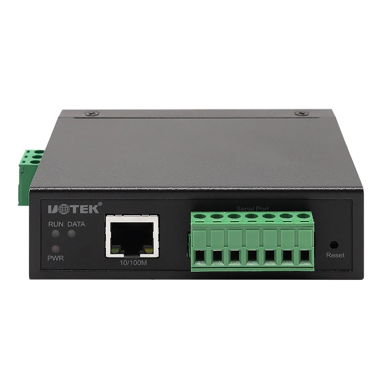 UOTEK 10 100M TCP IP to RS232 RS485 RS422 Modbus Gateway Serial Device Converter RJ45 RS-232 RS-485 RS-422 Adapter UT-6801S-GW