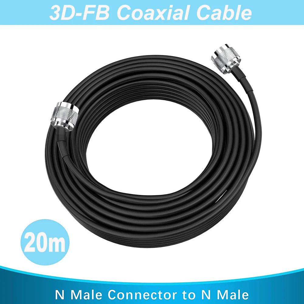20m-3d-fb-linha-de-cabo-coaxial-50ohm-50-3-20-metros-fio-de-extensao-conectores-n-masculinos-para-antena-celular-do-repetidor-de-sinal