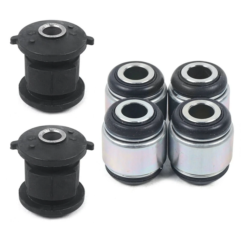 2Set/6Pcs Rear Arm Assembly Knuckle Bushing For Toyota Highlander Camry Lexus 94-07 42210-20010 42304-20060 48725-33050