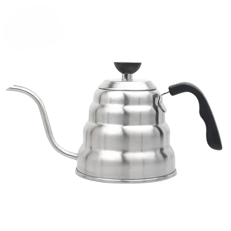 

The New Listing Classic Coffee Tea Urns Wood Handle White Box Hand Coffee Maker With Stainless Steel 304 Food Grade