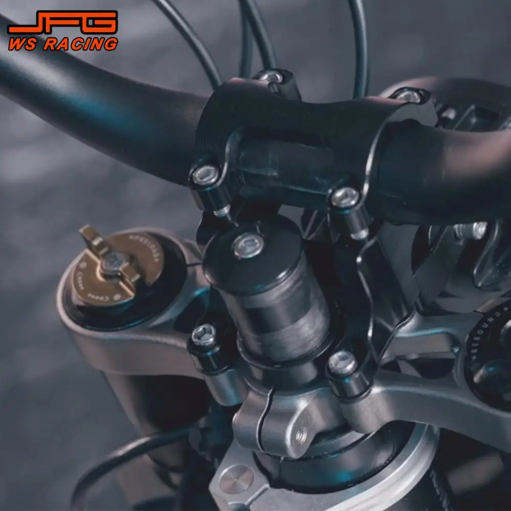 Motorcycles Handlebar Bar Riser Mount Bracket Aluminum For Surron Sur Ron Light Bee X S L1E Segway X260 X160 Electric Dirt Bike