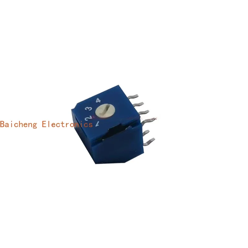 10PCS Rotary digital encoder RS8140Y side adjustable 4-digit arrow hole positive code 3: 3 pins