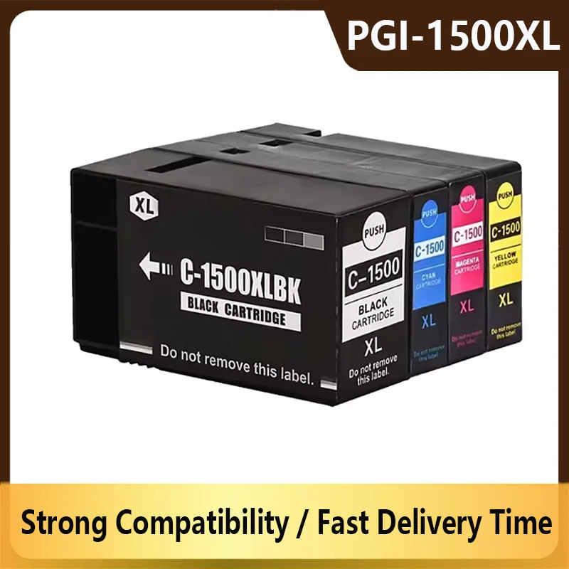 Compatible Ink Cartridge PGI1500 PGI-1500 PGI-1500XL for Canon MAXIFY MB2050 MB2150 MB2350 MB2750 Printer