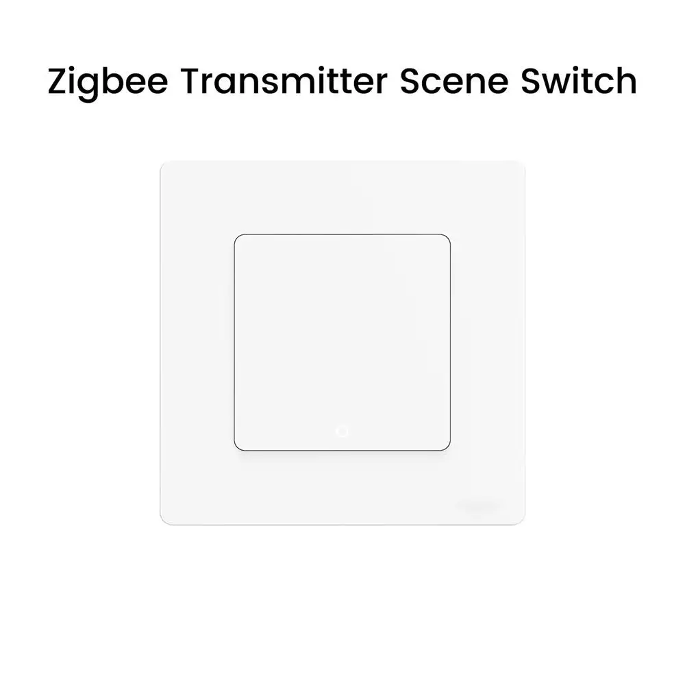 Xiaomi Tuya ZigBee 1-4 Gang bezprzewodowy przełącznik sceny z przyciskiem kontroler zasilania baterii inteligentny scenariusz automatyki domowej inteligentne życie