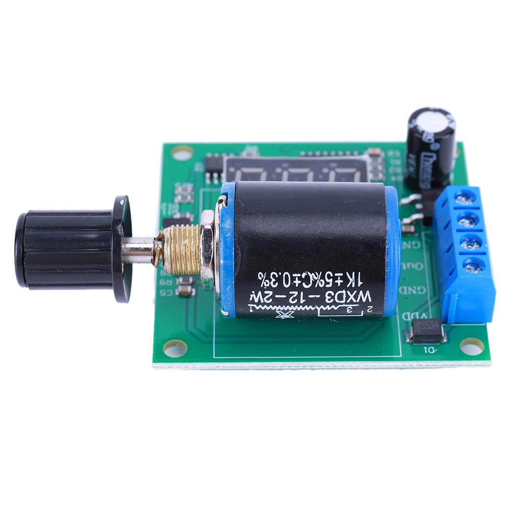 DC 12V 24V 4-20mA Digital Current Signal Generator Module Board 3-Digit Display for Signal Sources Valve Adjustment