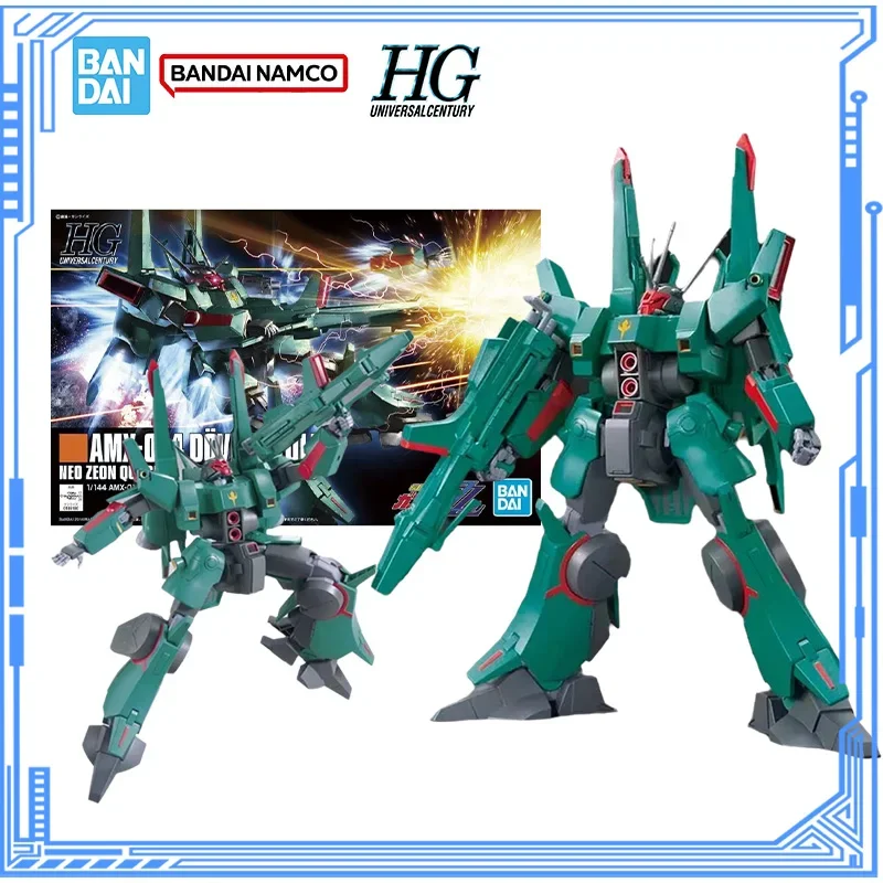 Gundam Model Kit HGUC 1/144 AMX-014 Doven Wolf Gunpla Action Figures Assembly Model for  Toys Christmas Gifts Bandai Genuine