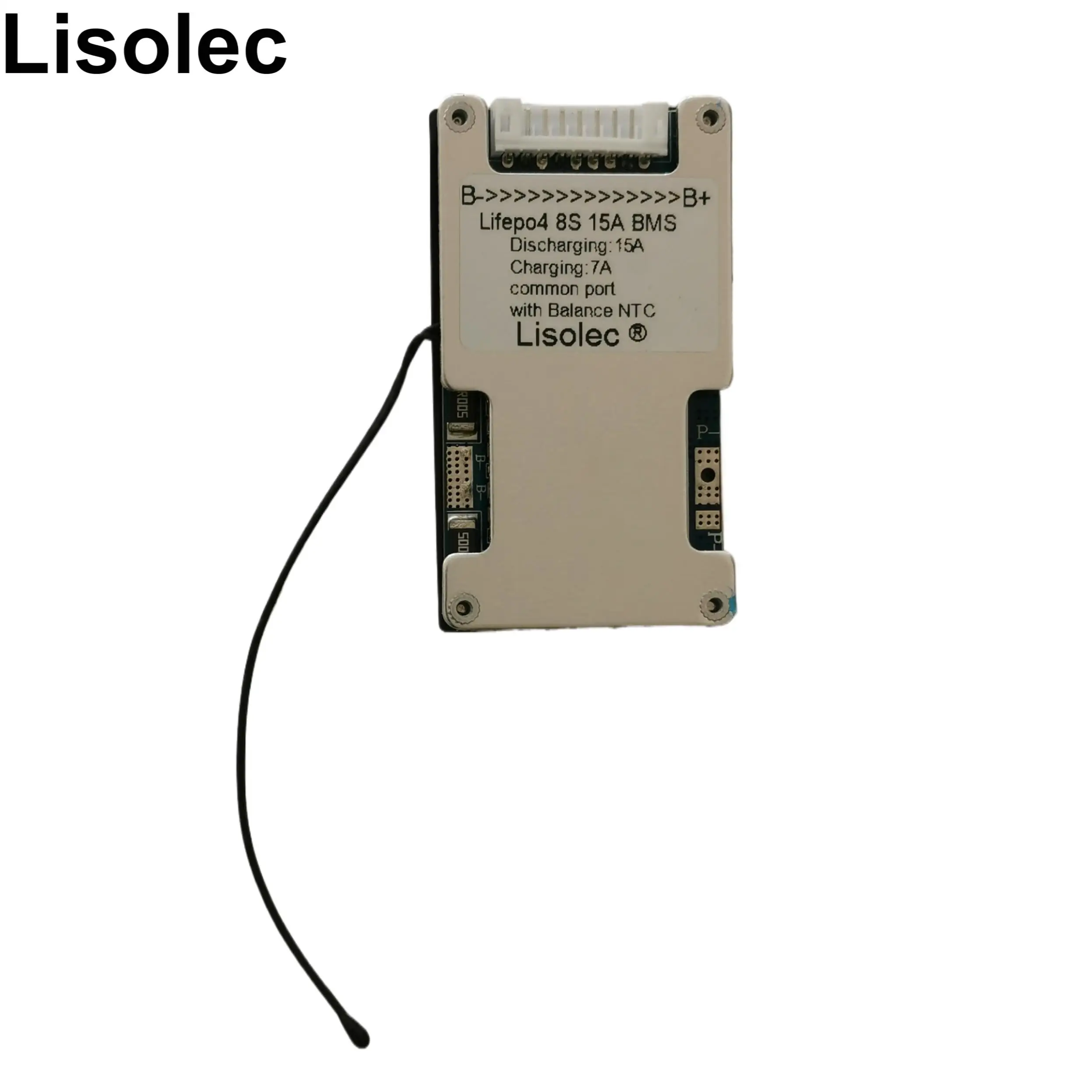 BMS de 12V y 24V con Balance de celdas NTC Li-ion 3S 4S 6S 7S Lifepo4 6S 4S 8S 18650 32650, placa de protección de descarga de carga de batería PCB
