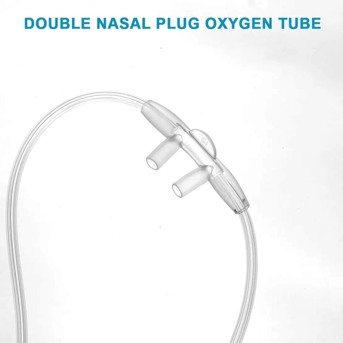 6 Stück Weiche Erwachsenen-Sauerstoff-Nasenkanülen Standard-Nasenschlauch für Langzeit-Sauerstofftherapie-Patienten 2M/5M/8M (2 in einer Packung) – Detail 2