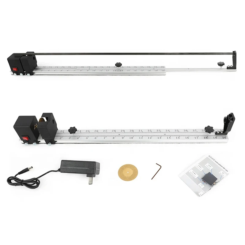 Archery Shaft Cutting Tool Electric Arrow Cutter Extendable Polishing Section for Carbon Aluminum Arrow Shaft Bow Hunting Shooting DIY Accessory