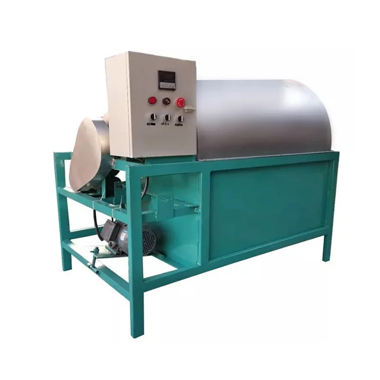Big Capacity Coffee Ground Nut Peanut Cocoa Bean Nut Roaster / Chestnut Roasting Machine