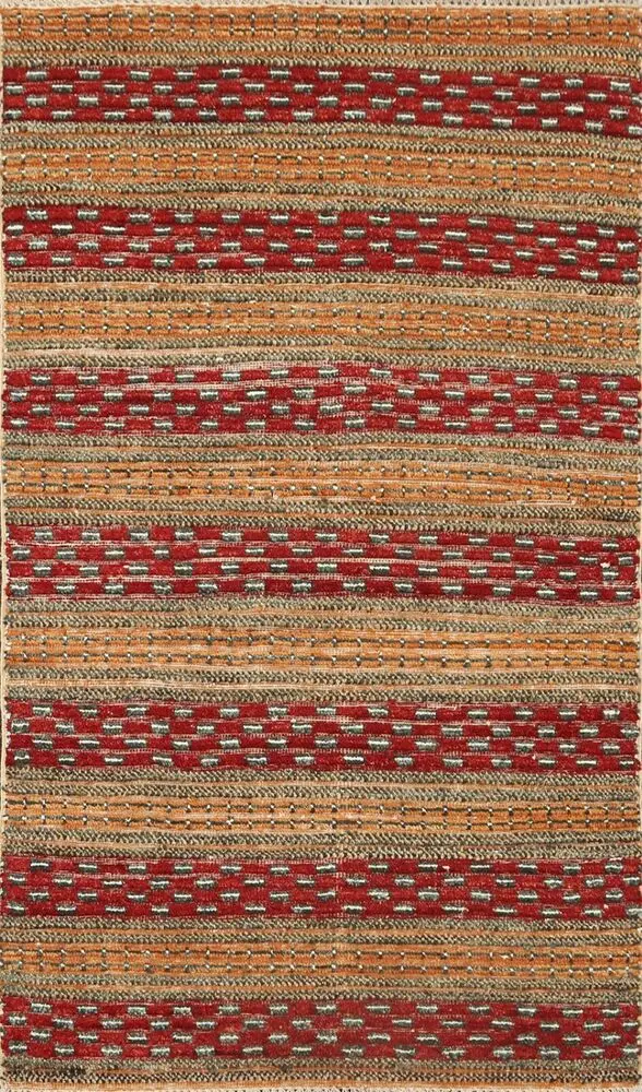 

3'x5' Contemporary Gabbeh Kashkoli Oriental Area Rug Hand-knotted Kitchen Carpet Rugs for Bedroom Living Room Decoration