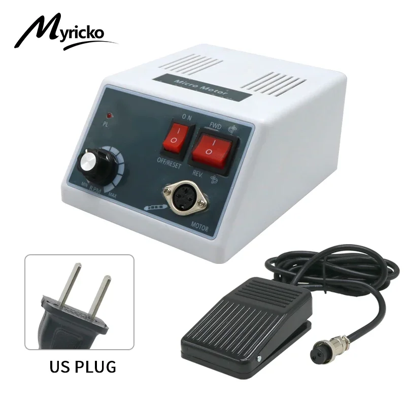 Micro-moteur électrique de Type E, 35000 tr/min, pièce à main pour outils de dentisterie, Machine à polir les ongles