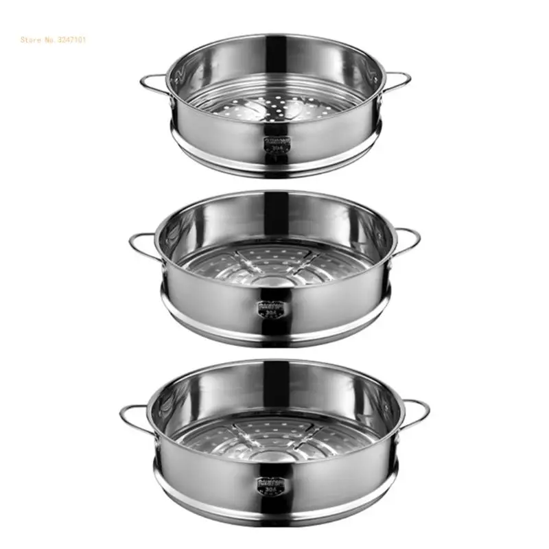 

316Stainless Steel Steamers Basket Metal Cookware Cooking Steamers Steaming Basket Perfect for Vegetable Steaming Dropship