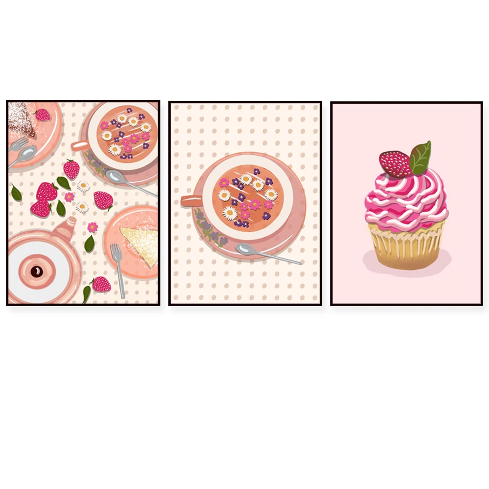 Le Petit-de Pesoger, Kunstdruck zum französischen Frühstück, französische Kunst, Küchendekor-Poster