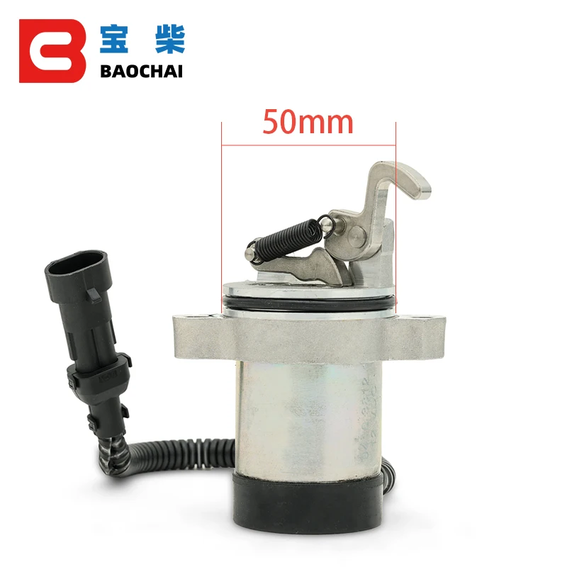 12V 24V Fuel Shutoff Solenoid 0410 3808 Flameout solenoid control valve