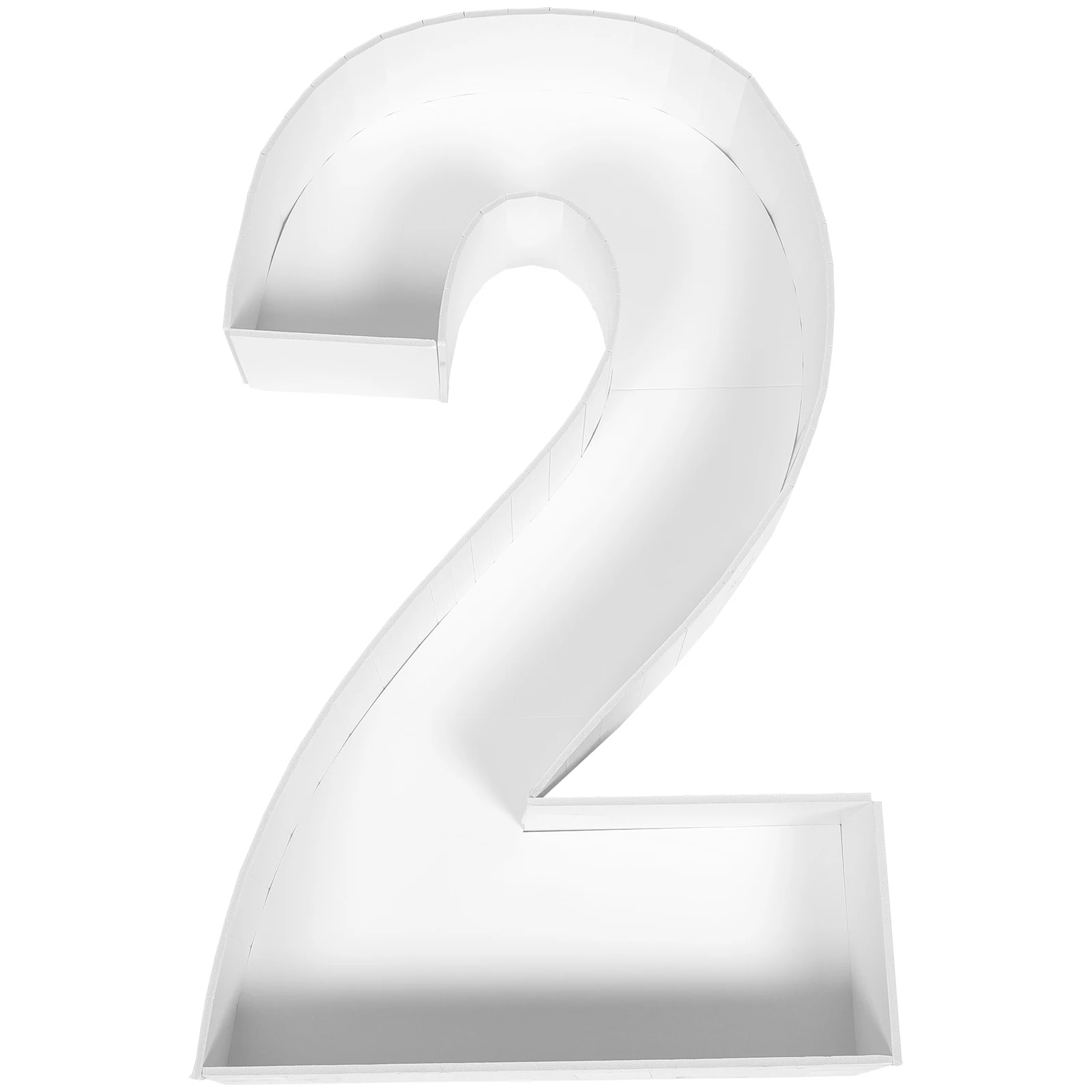 

Digital Frame Number 2 Party Decorations Birthday Stand Romantic Atmosphere Baby Shower DIY Decoration for Celebration
