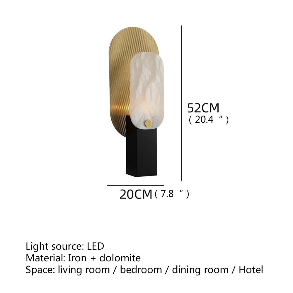 SOURA Contemporary Table Lamp Creative Design Desk Lighting for Home Living Room Bedroom LED Fixture