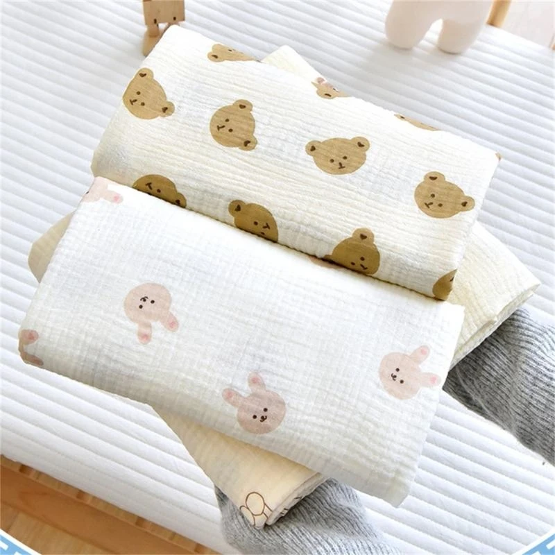 

M76C Baby Swaddle Blanket Receiving Blanket for Boys & Girls Large 100x100cm/39x39in