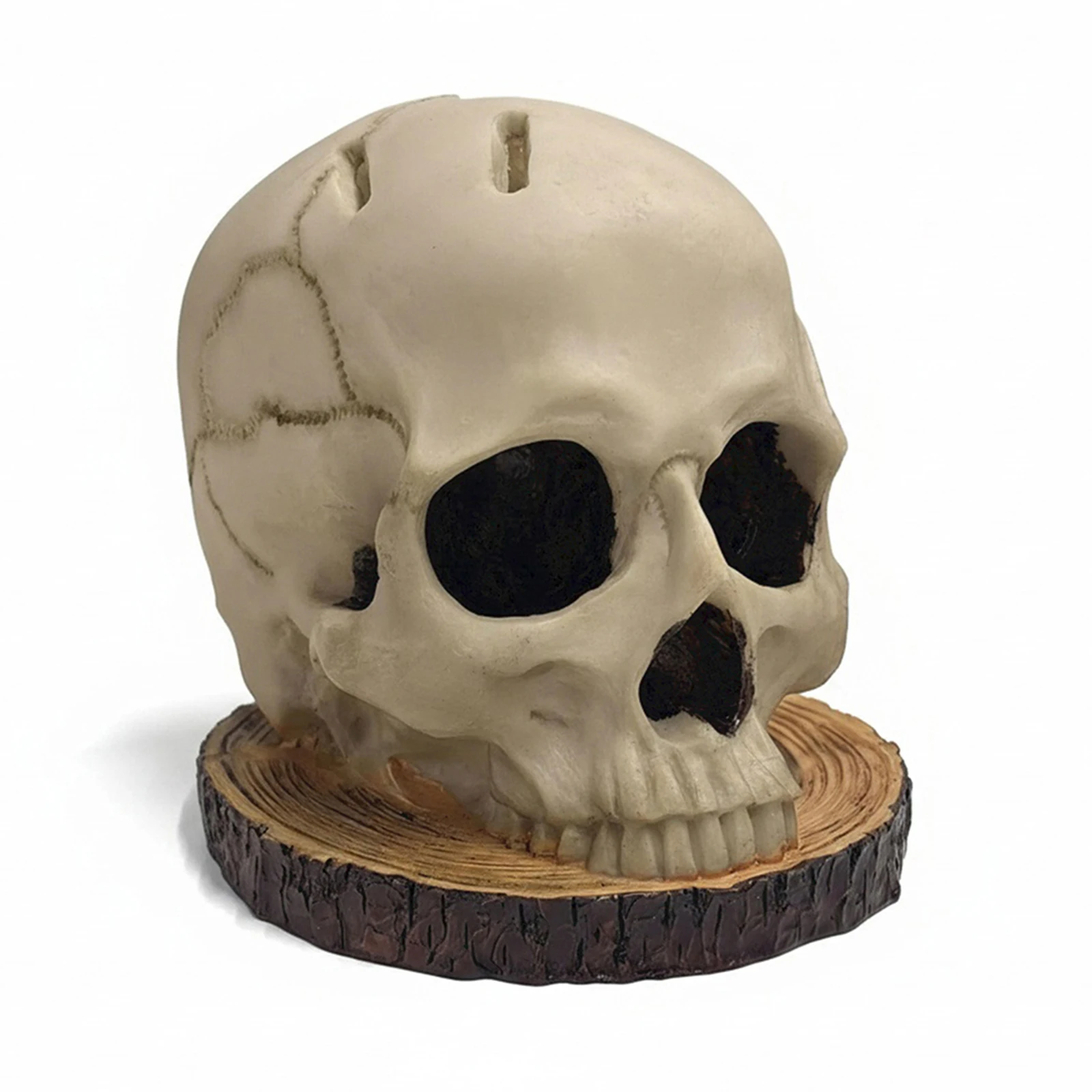 

Держатель для ножей в виде черепа, креативная подставка для кухонных ножей, подставка для ножей для нарезки фруктов, украшение для вечеринки на Хэллоуин