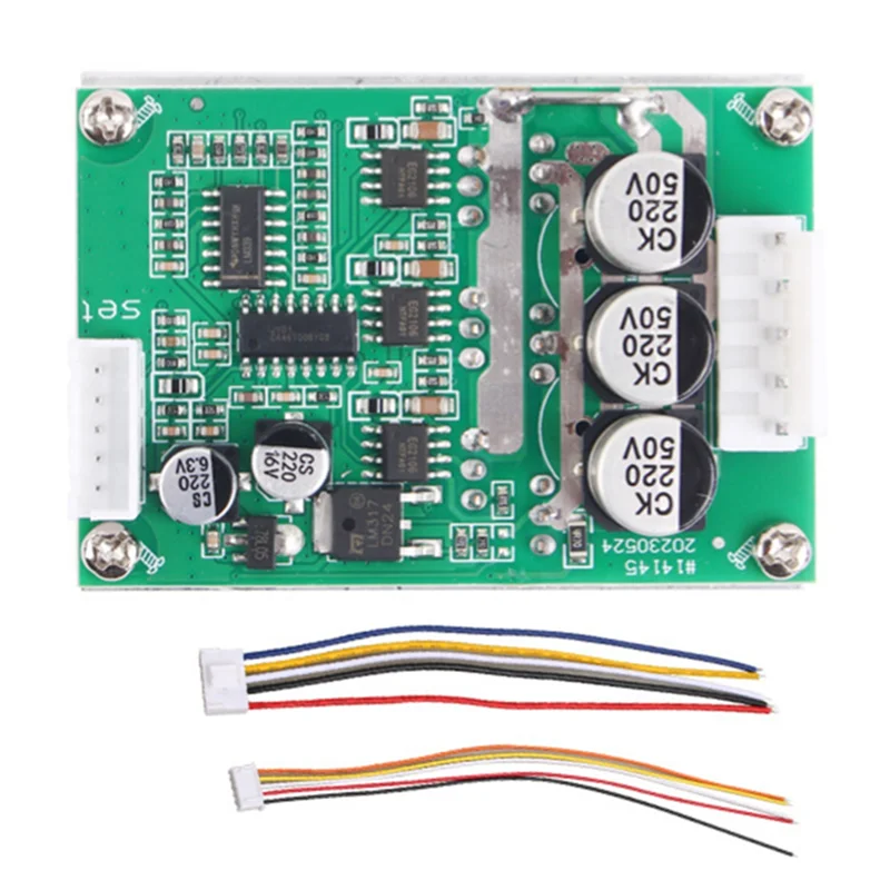 500W15A Brushless Hallless Motor Driver Board 500W Brushless Hallless Control Board For Brushless DC Hall Motor