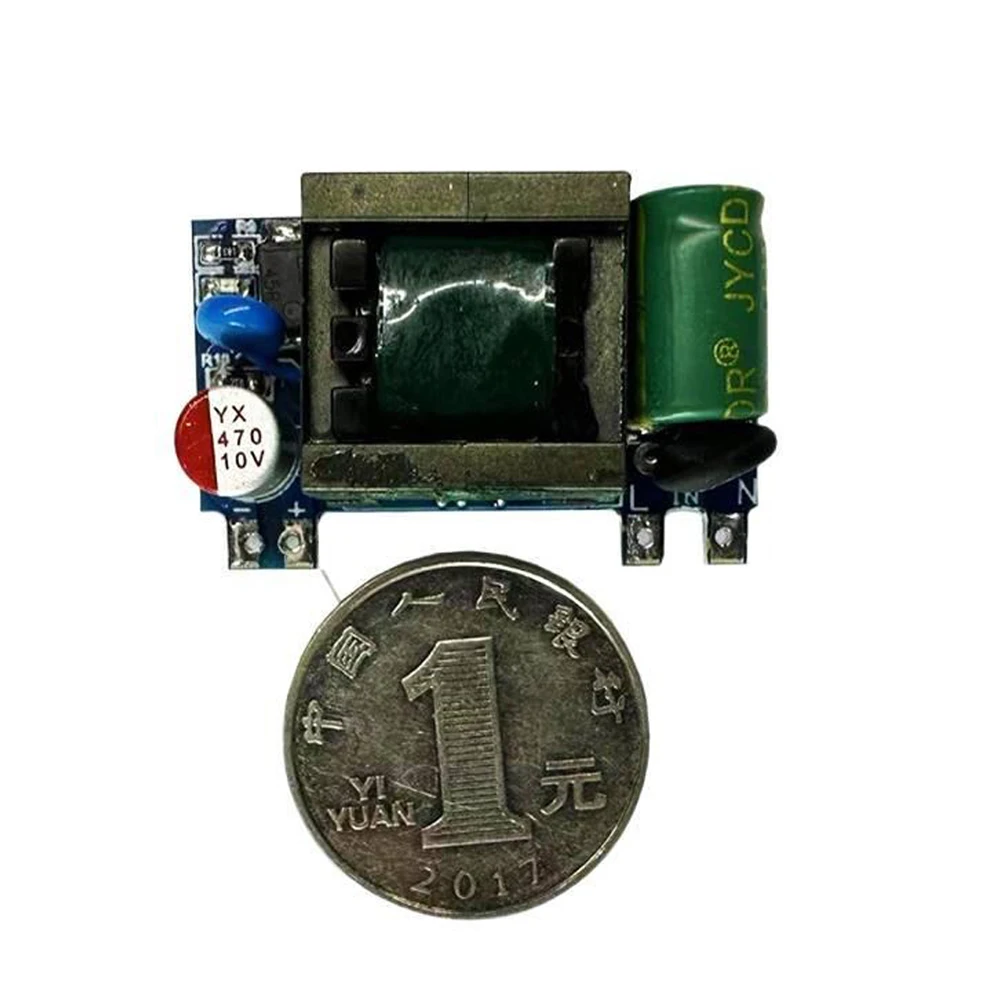 

AC85-265V to 5V 2A/12V 1A/24V 0.5A Isolating Switch Power Supply Module Ultra-thin Mini AC-DC Converter with Overload Protection