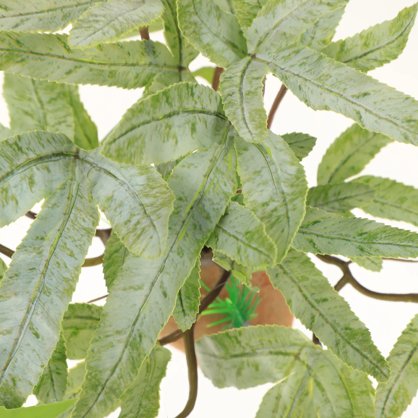 

Reptile Plant Ornament Artificial with Base for Terrarium Decoration Fish Tank Simulation Plant Reptile Plants