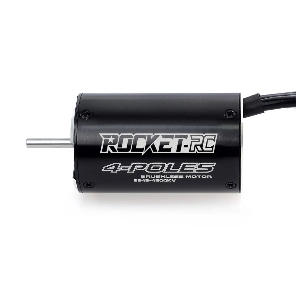 Rocket-RC 2948 Sensorless Brushless Motor 3000KV 3450KV 4800KV Waterproof 4 Poles 3.175mm for 600-800mm RC Boat Feilun FT011 ESC