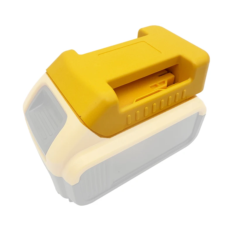 USB Type C Power Adapter Bank For DeWalt 18V For XL 20V Lithium Battery Case Laptop Mobile Phone Charging Converter Belt Buckle