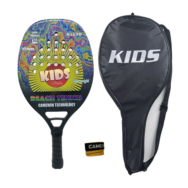 CWIN Lightweight Beach Tennis Racquet EVA Foam Core Soft Touch Enhanced Control Durable Stylish Design for Female Kids Sports view 6