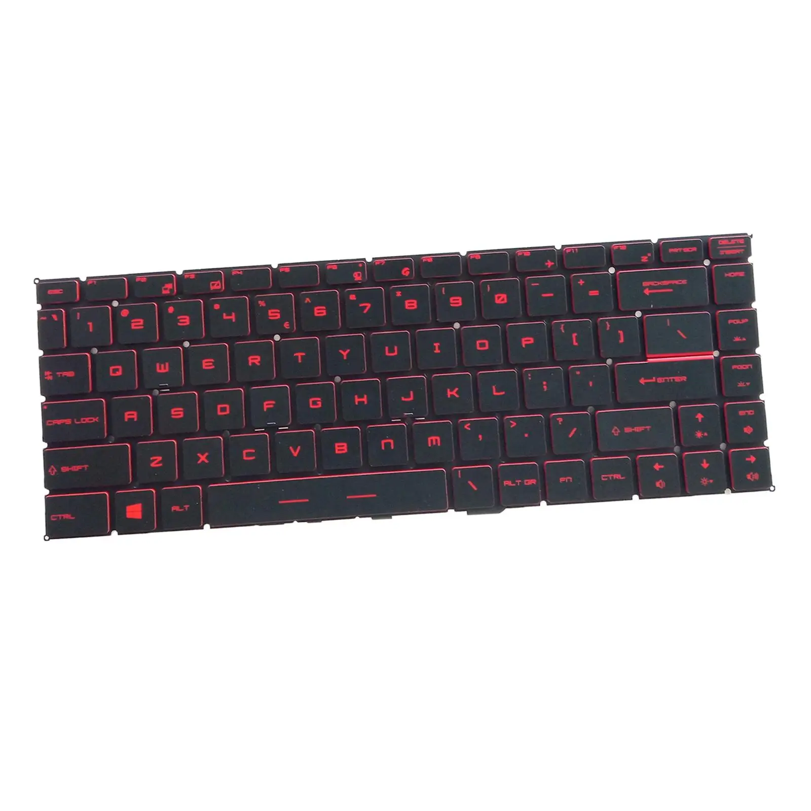 Laptop Keyboard US Layout Backlit Red Durable Keypad for MSI GF63 GF63 8RC GF63 8RD Accessories Replacement