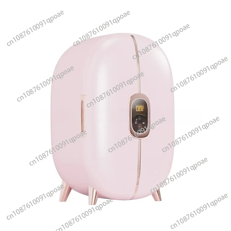 10L Makeup Beauty Cosmetic Skincare Refrigerator Cooler Mini Fridge With Mirror LED Light