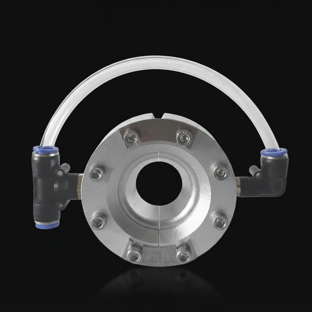 Split Type  Aluminium Alloy Ring Air Knife Circular or Annular Air Blower Knife for Automobile Dust Blowing Process, Cleaning