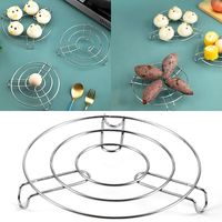 16/18/20cm Steam Rack Multifunctional Stainless Steel Pot Steaming Cooking Utensils Tableware Steamer Shelf for Kitchen Cooking