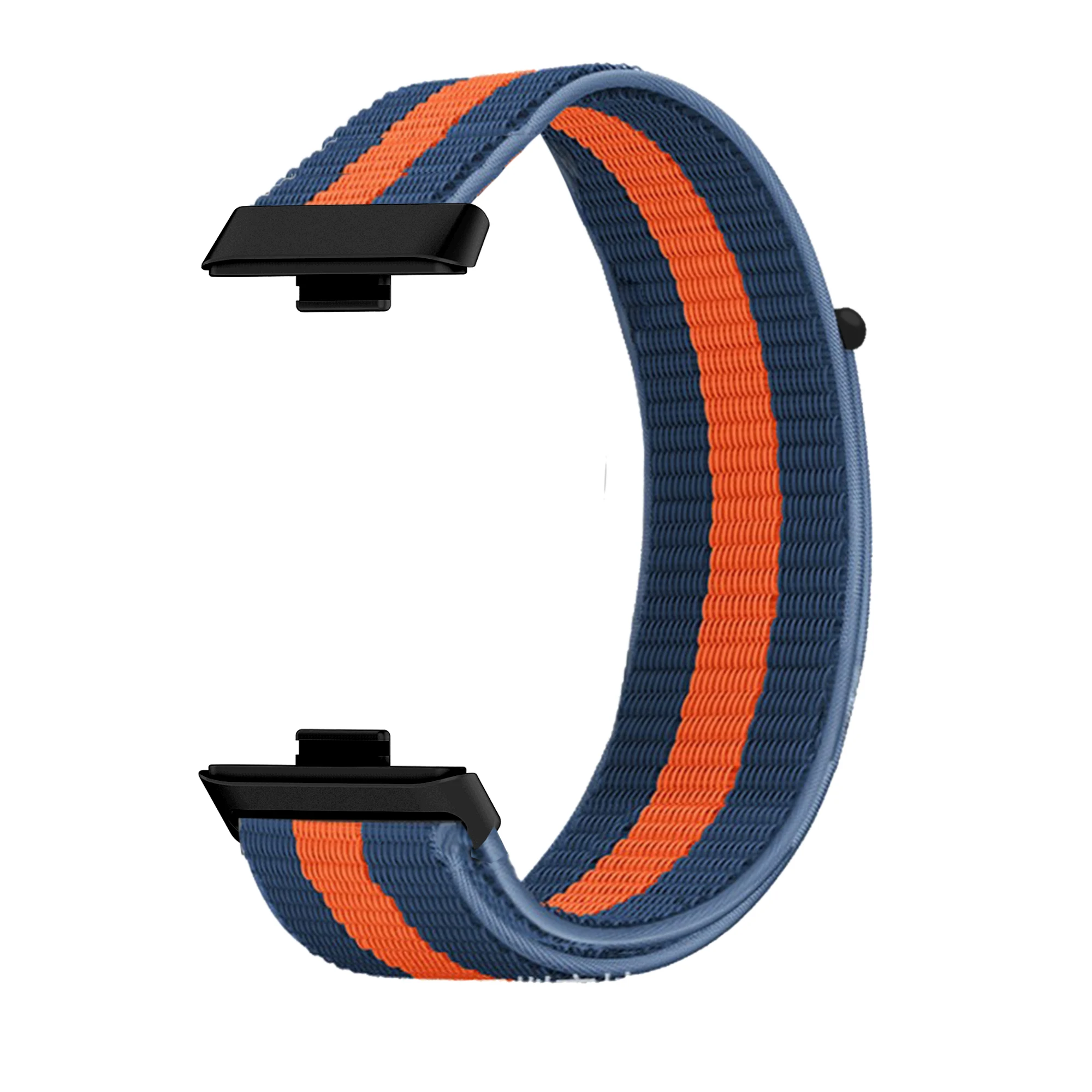 22mm Strap Nylon loop Woven Watch Band For Huawei watch FIT3 Braided Clasp Replace Wristband Smart WatchBracelet Accessories image 6