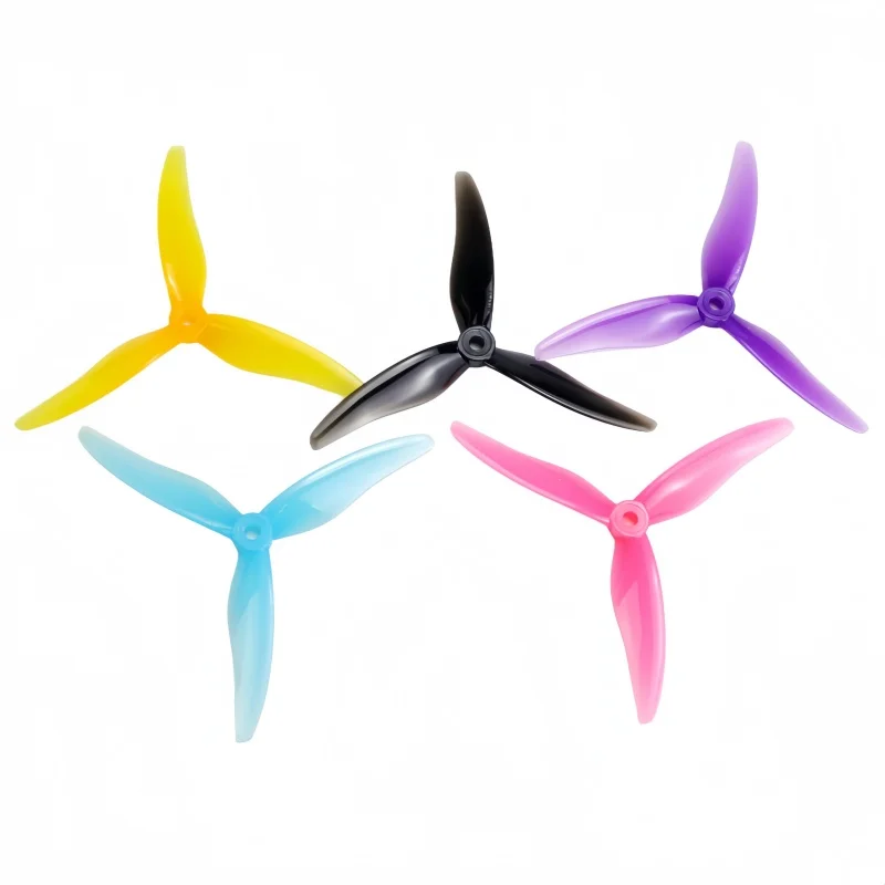 

2 пары Gemfan 51477 5,1X4,77X3 3-лопастной пропеллер для ПК, для RC FPV Racing Drone 5-дюймовый DIY Замена деталей