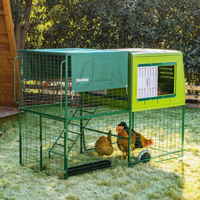 Modular Poultry Farm Mobile Laying Hens Chicken Coop Pet House For Sale